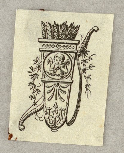 Wood engraving. Vignette.