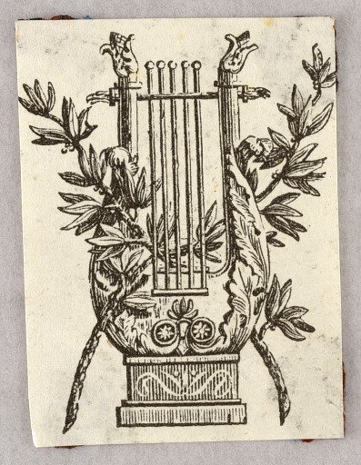 Wood engraving. Vignette.