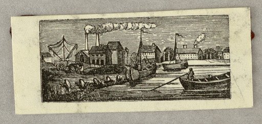 Vignette, Locality with a Factory at a Port