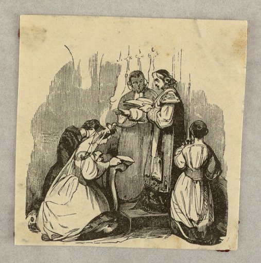 Vignette, Wedding Ceremony in a Church