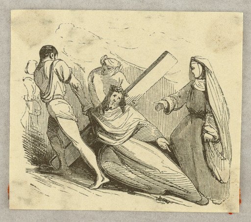 Christ Falls Under the Cross