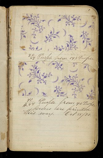 Printer's sample book