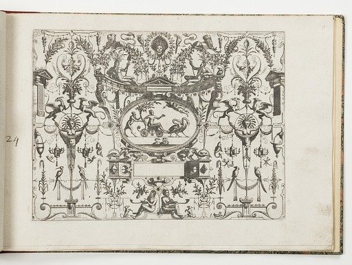 Plate 24, from Grotteßco: in diverßche manieren (Various Grotesques)