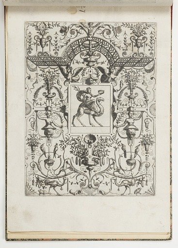 Plate 27, from Grotteßco: in diverßche manieren