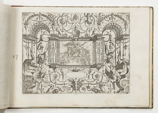 Plate 17, from Grotteßco in diverßche manieren (Various Grotesques)