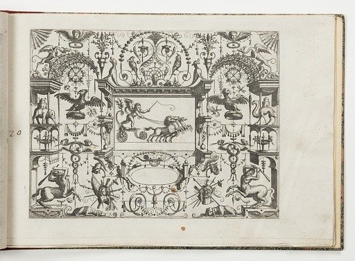 Plate 20, from Grotteßco in diverßche manieren (Various Grotesques)