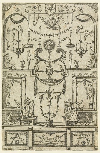 Plate from Opus de ludicro picturae genere (A Work About the Playful Style of Painting)