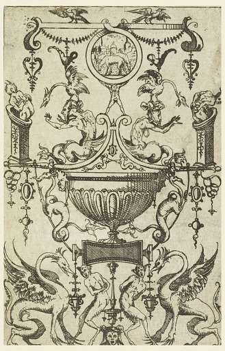 Plate from Opus de ludicro picturae genere (A Work About the Playful Style of Painting)