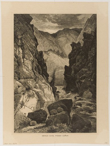 Devil's Gate, Weber Cañon