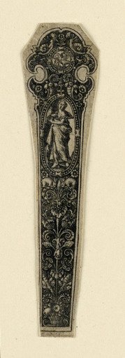 Design for a Knife Handle Showing One of the Virtues