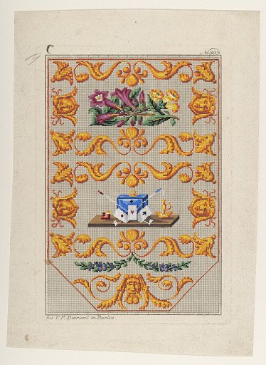 Wool Embroidery Design (Berlin Wool Works)