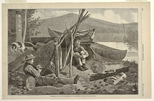 Camping Out in the Adirondack Mountains