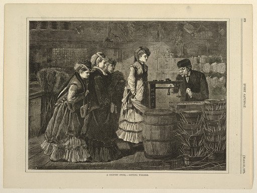 A Country Store – Getting Weighed