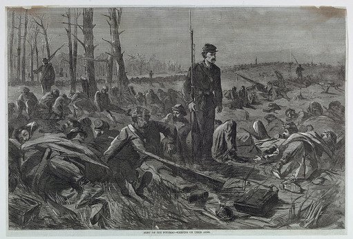 Army of the Potomac – Sleeping on their Arms