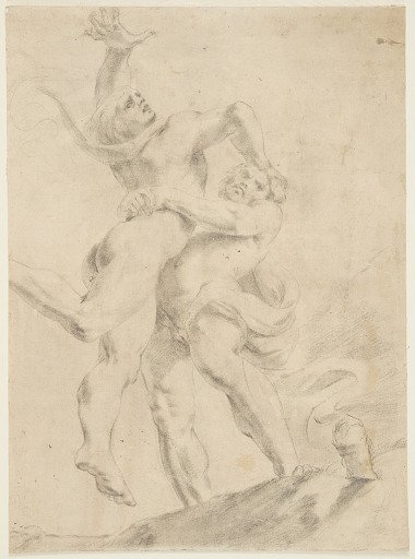 Study for Hercules and Antaeus