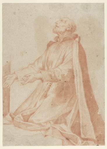 Kneeling Figure of St. Ignatius Loyola