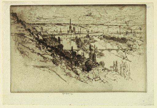 Rouen from Bon Secours