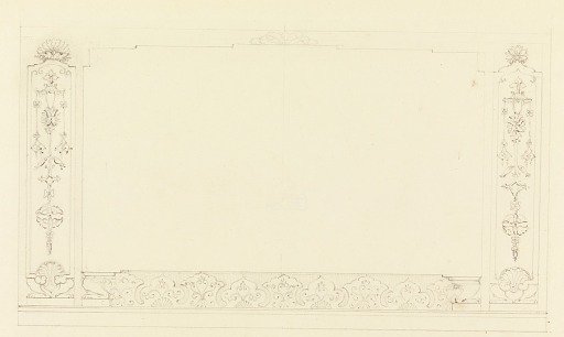 Design for a Wall Decoration, Possibly for the Corridor