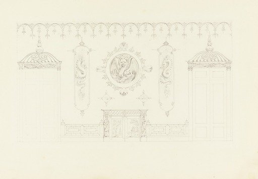 Design for the Entrance Hall, Royal Pavilion, Brighton
