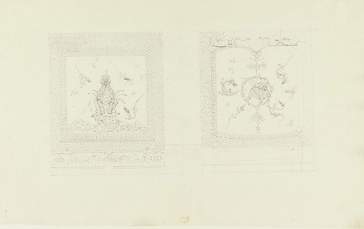 Wall Decoration (West) Wall, Music Room, Royal Pavilion, Brighton