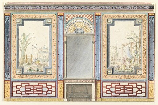 Design for the Banqueting Room, Royal Pavilion, Brighton