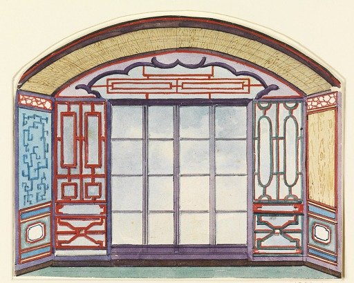 Window Alcove for the Royal Pavilion, Brighton