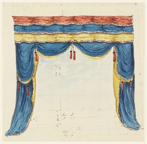 Design for Window Drapery
