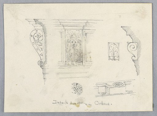 Architectural Details from House in Orléans