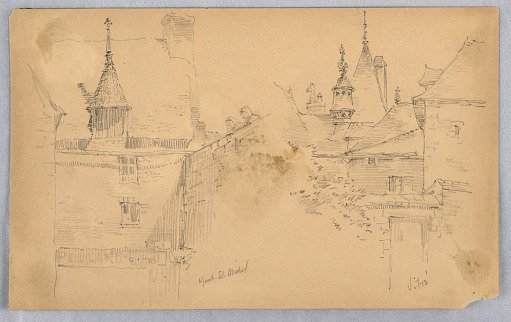 Two Scenes at Mont St. Michel and Vitré