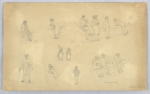 Figure Sketches at Blois