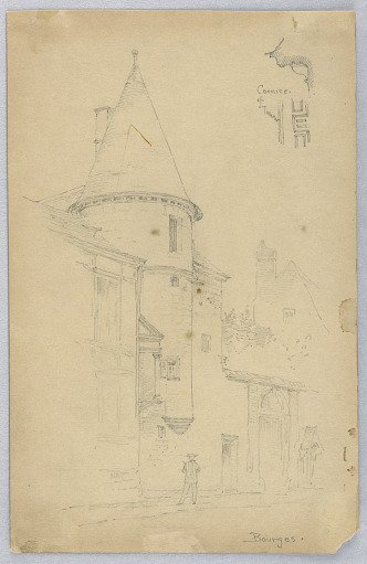 Sketch in Bourges