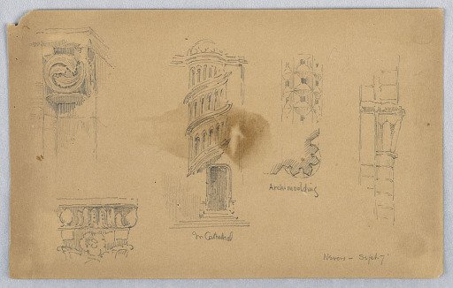 Architectural Details at Nevers