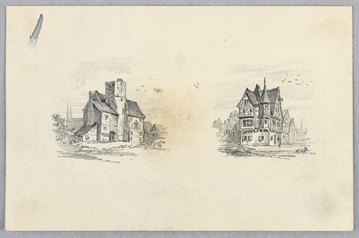 Two Sketches of Houses