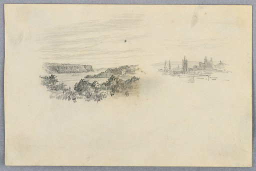 Two Views, Landscape and City Skyline