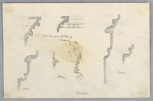 Architectural Details of Stonework—Auxerre