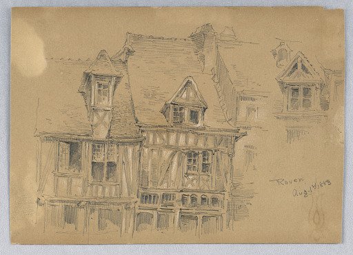 Houses in Rouen
