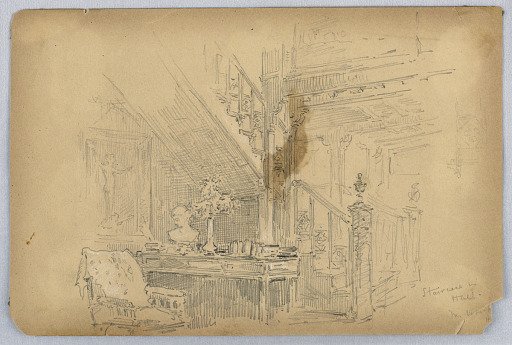 Staircase—Mossley Hall