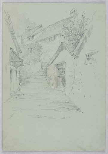 Narrow Steps between Houses