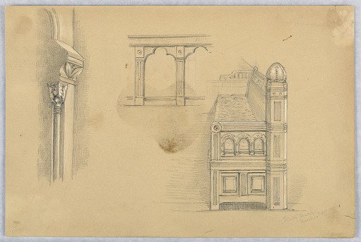 Sketches in Trinity Church