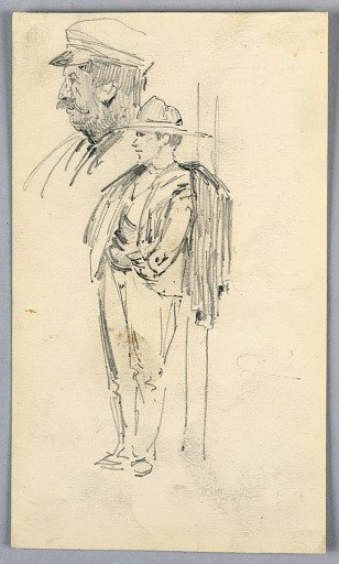 Two Sketches of Men