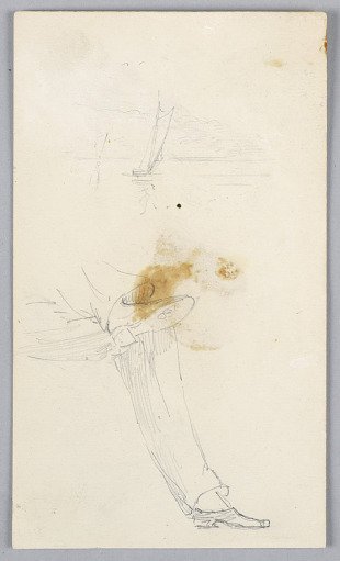 Sketch of Crossed Legs