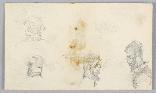 Sketches of Two Heads