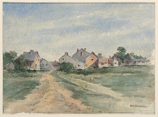 Landscape with Houses