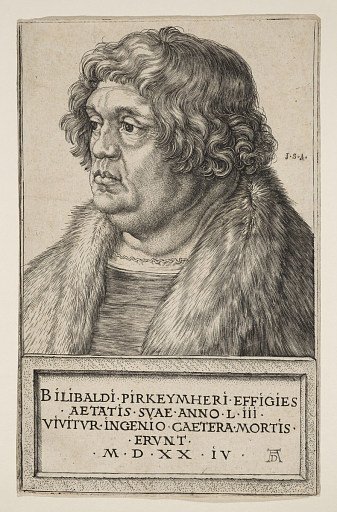 Portrait of Wilibald Pirkheimer
