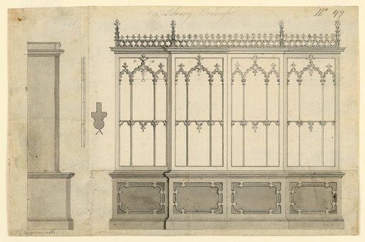 Design for a Library Bookcase