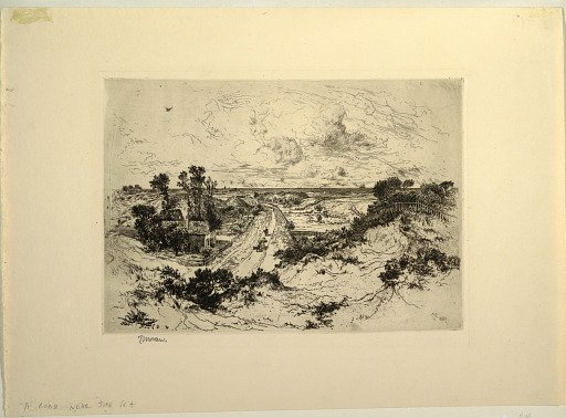 A Road Near the Sea, Easthampton, New York