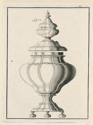 Plate 6, from Recueil d'ouvrages curieux de mathématique et de mécanique, ou description du cabinet de Monsieur Grollier de Servière