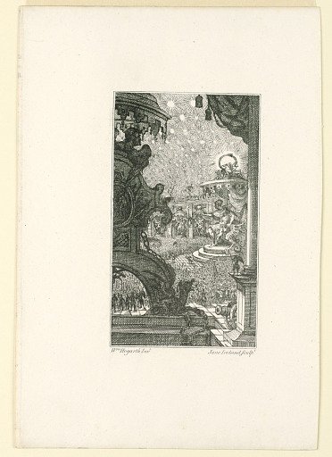 The Council in Hell. Illustration to Milton's "Paradise Lost" (after William Hogarth)