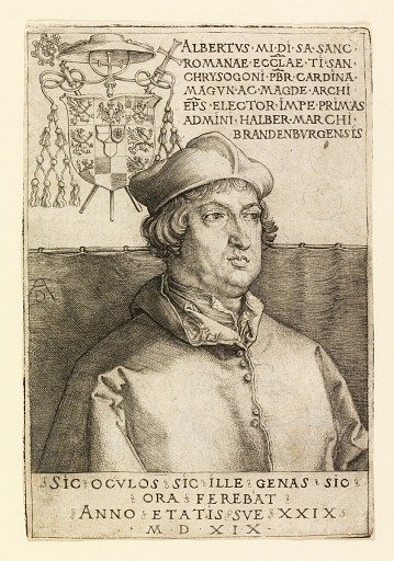Portrait of Albrecht of Brandenburg