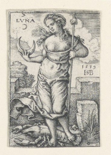 The Moon, from The Seven Planets